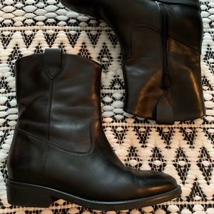 Anthropologie Paola Ferri Leather Boots